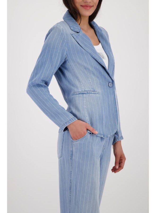 Monari Blazer Blauw 410617