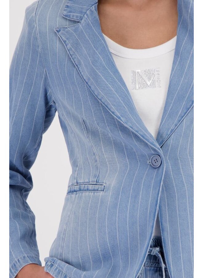 Monari Blazer Blauw 410617
