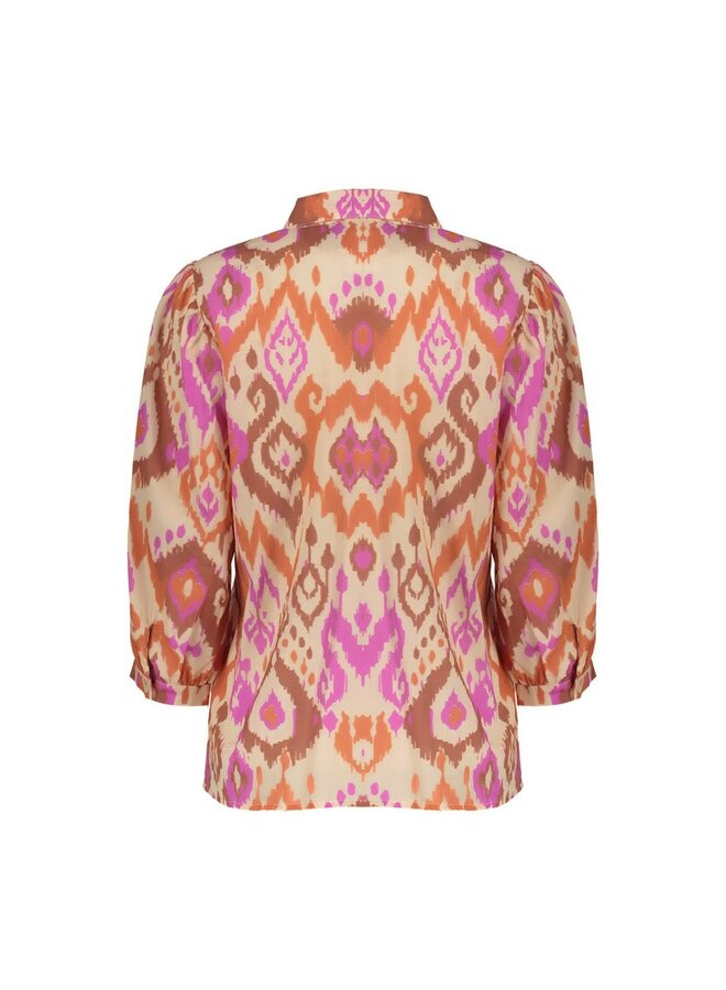 Geisha Blouse Burned Orange 63207-20