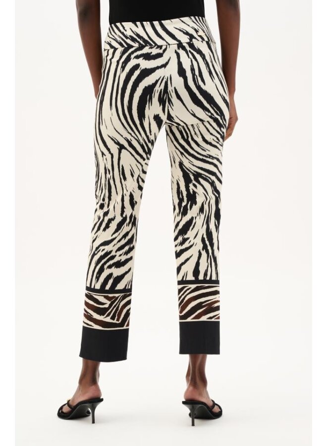 Joseph Ribkoff Broek Zwart/Bruin 262206