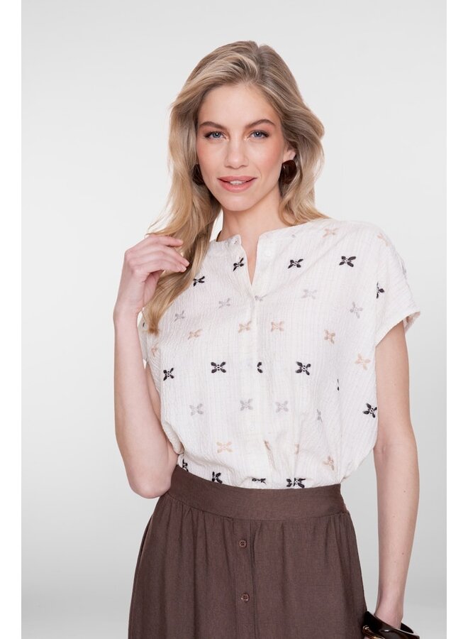 Geisha Blouse Offwhite 63444-20