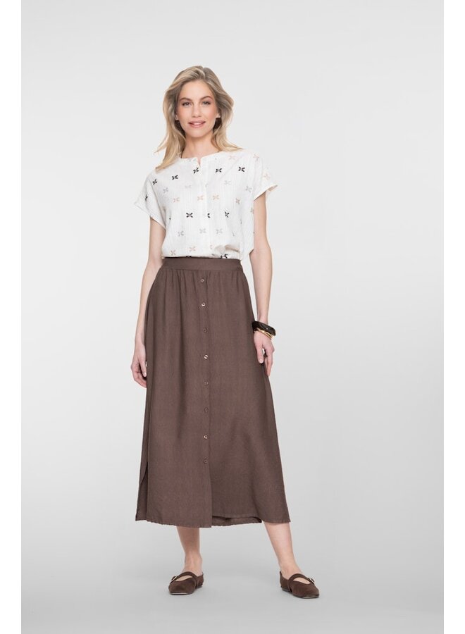 Geisha Rok Bruin 66340-70