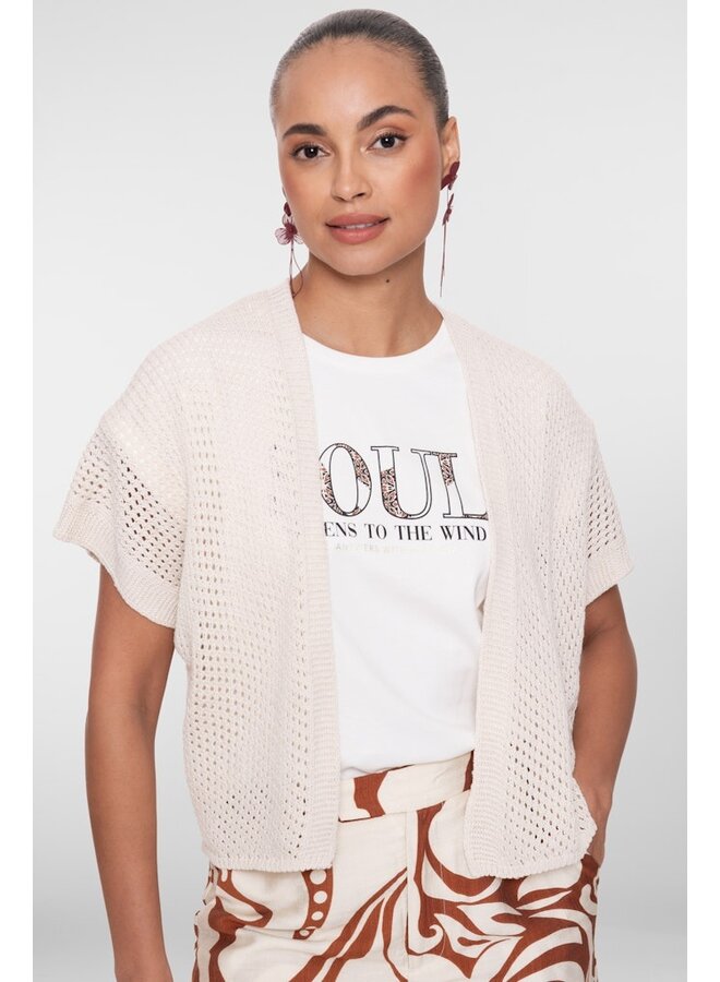 Geisha Vest Beige 64368-70