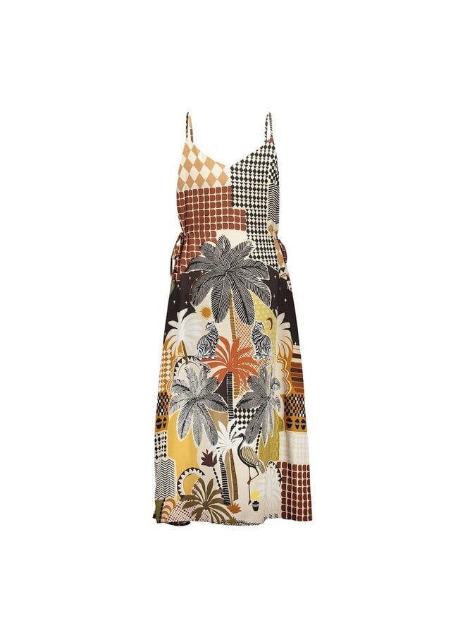 Geisha Jurk Hazelnoot 67407-20