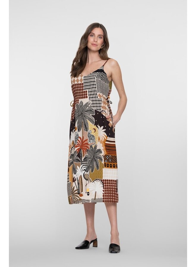 Geisha Jurk Hazelnoot 67407-20