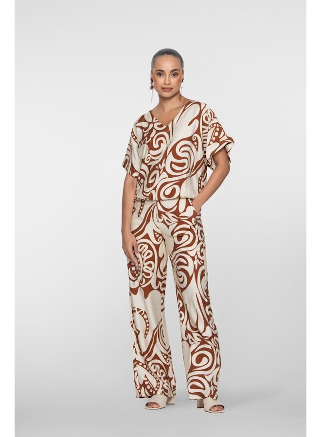 Geisha Broek Beige 61401-26