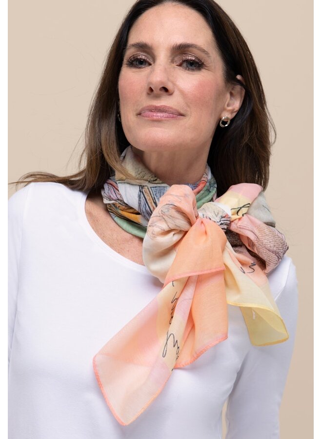 Bianca Shawl Geel 77510