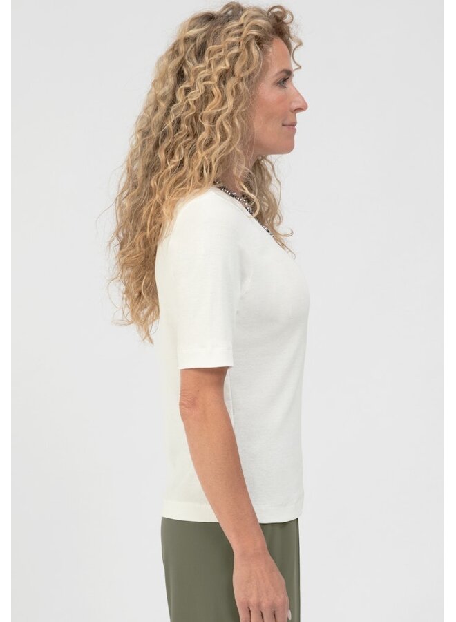 Bianca Shirt Ecru 76022