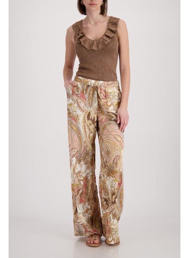 Monari Broek Hazelnoot 410581