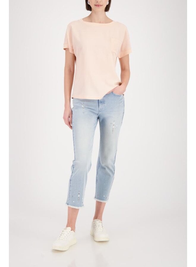 Monari Shirt Perzik 410750