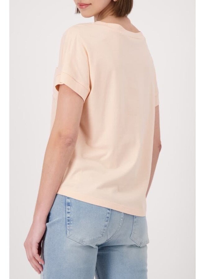 Monari Shirt Perzik 410750