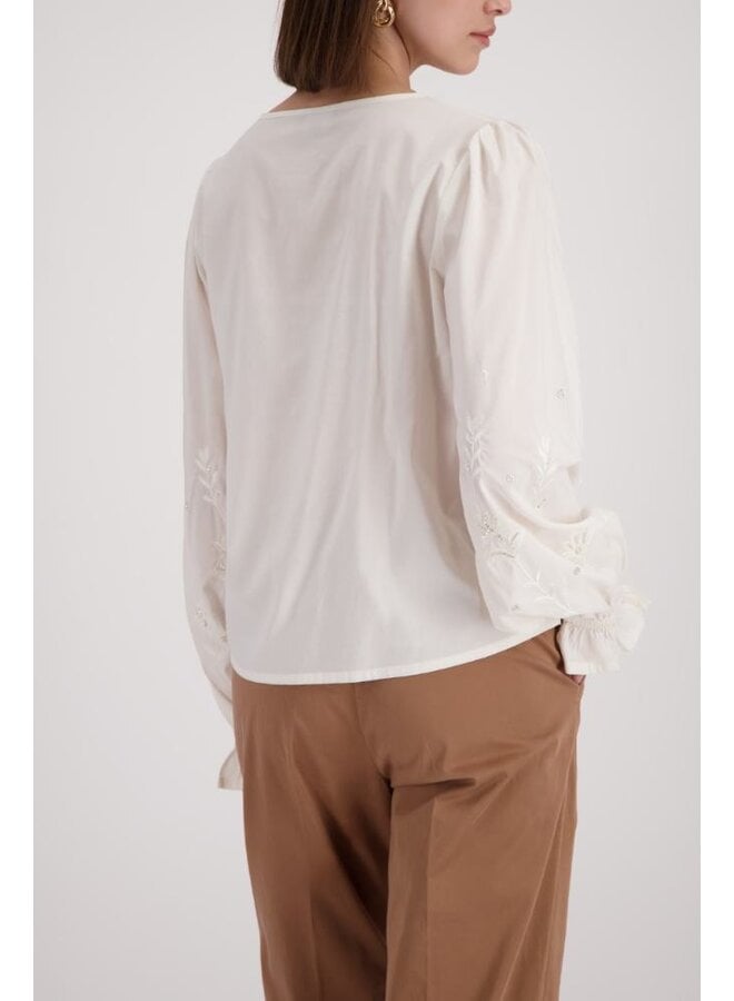 Monari Blouse Ecru 410829
