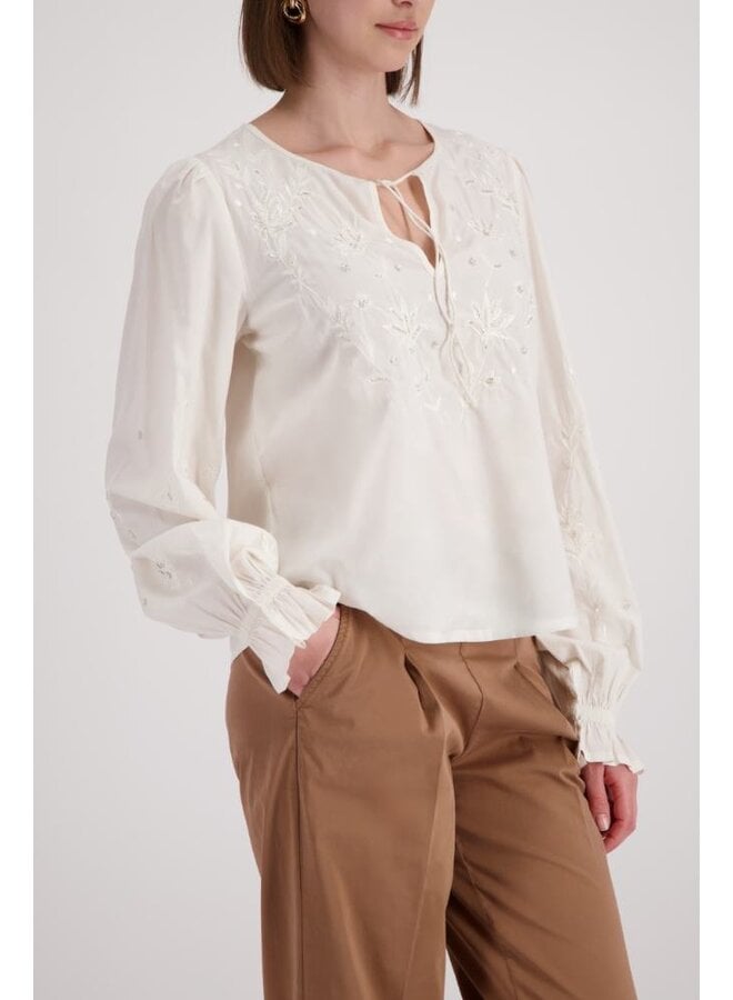 Monari Blouse Ecru 410829