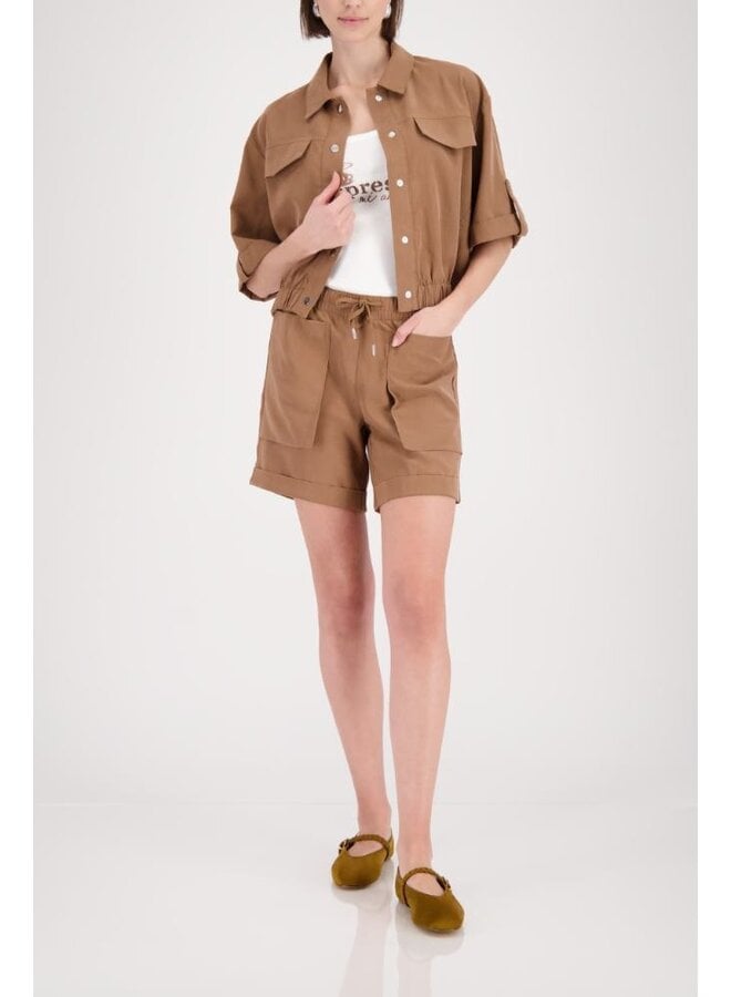 Monari Blouse Jasje Hazelnoot 410742