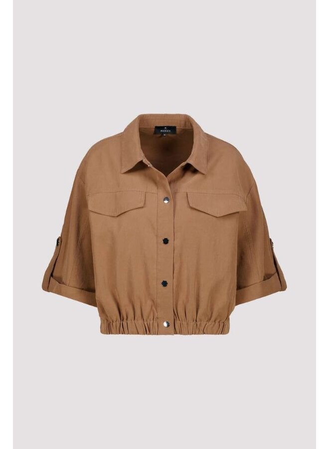 Monari Blouse Jasje Hazelnoot 410742