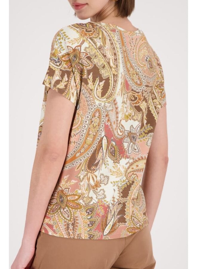 Monari Shirt Hazelnoot 410571