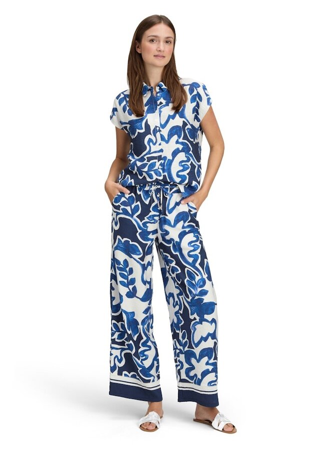 Betty & Co Broek Blauw 6697-3369