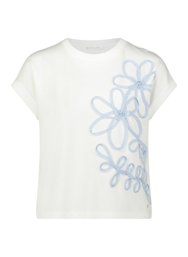 Betty & Co Shirt Wit 2438-3437