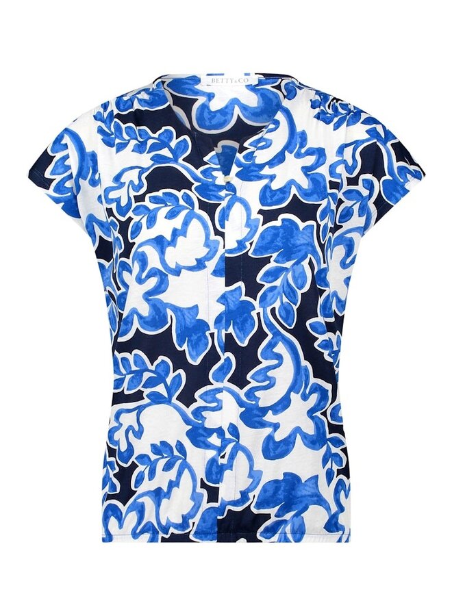 Betty & Co Shirt Blauw 2999-3415
