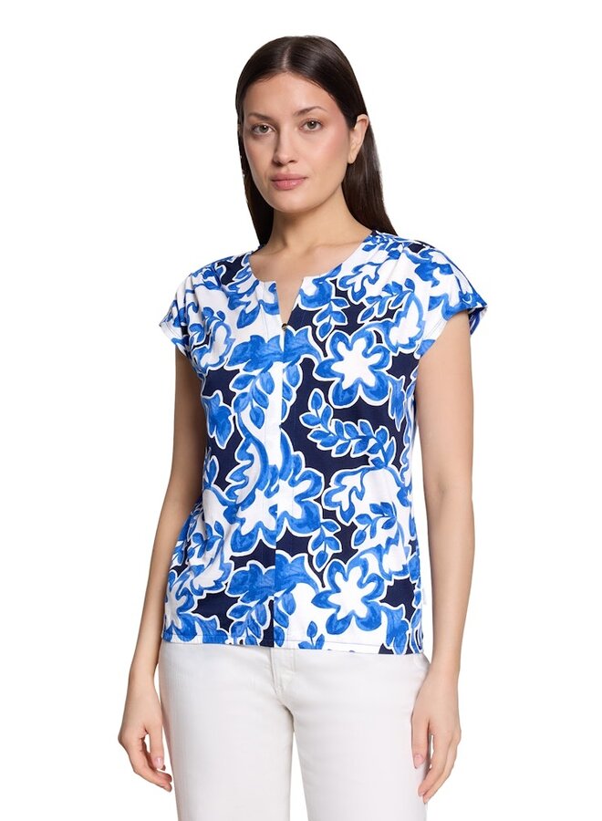 Betty & Co Shirt Blauw 2999-3415