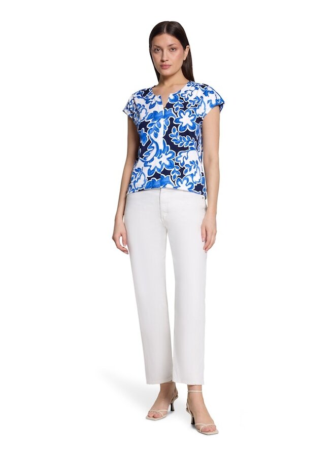 Betty & Co Shirt Blauw 2999-3415