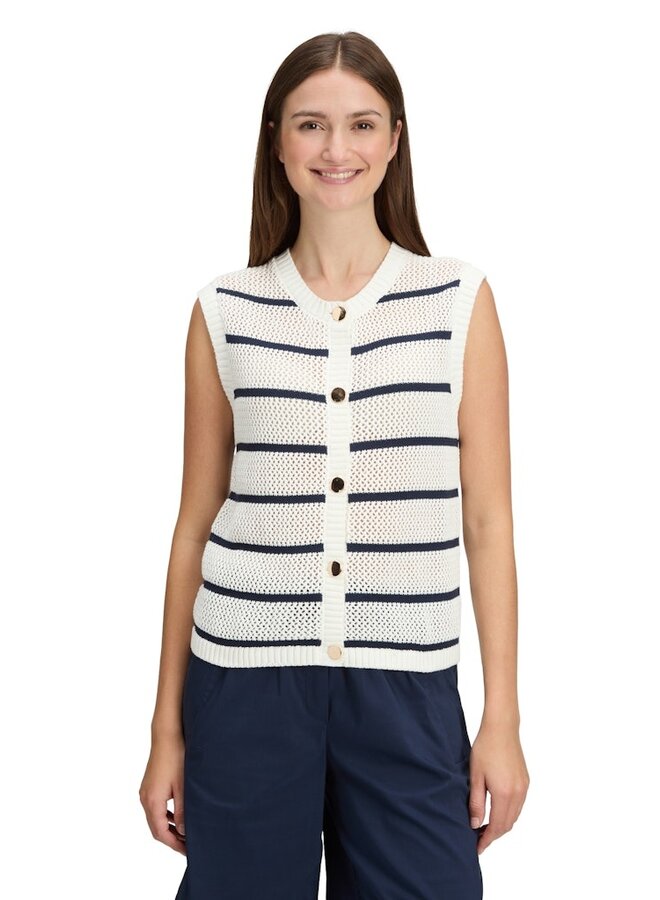 Betty & Co Vest Offwhite 5020-3431