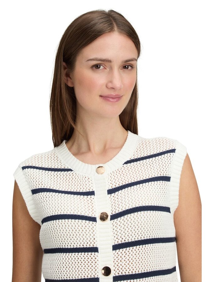 Betty & Co Vest Offwhite 5020-3431