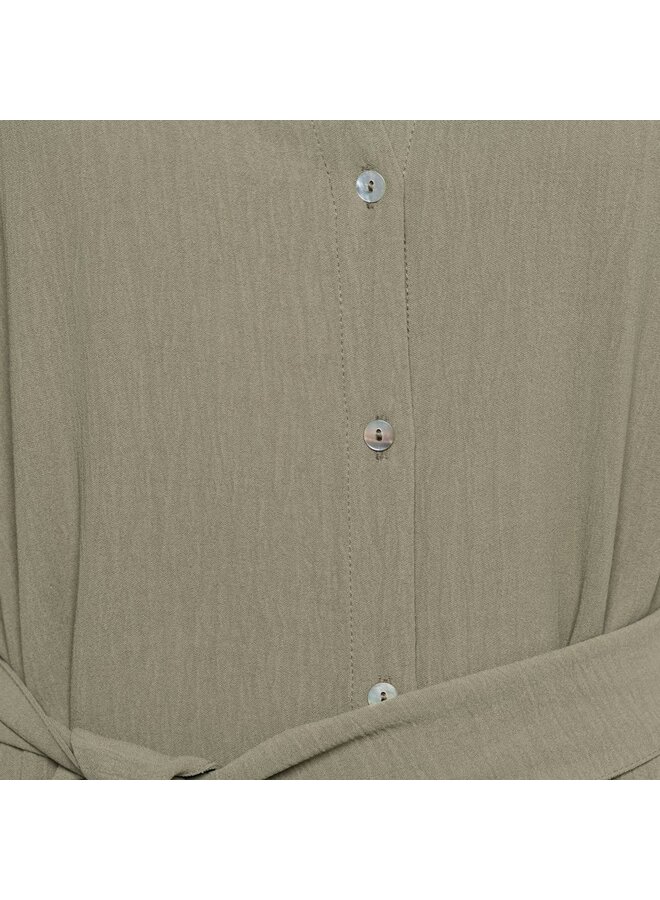 &Co Woman Jurk Khaki Margot Dress DR303