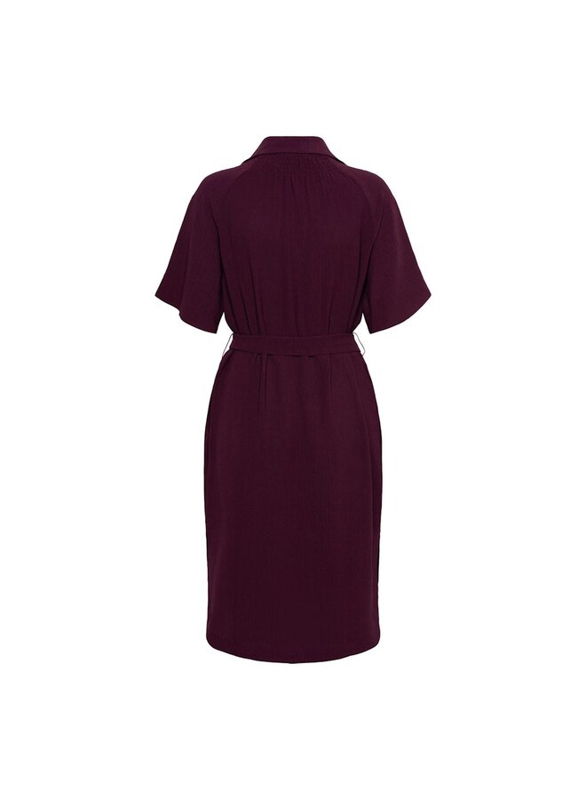 &Co Woman Jurk Bourgogne Margot Dress DR303