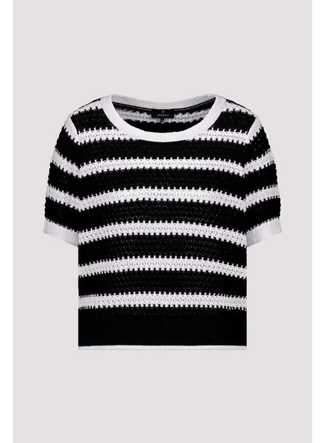 Monari Pullover Zwart 410882