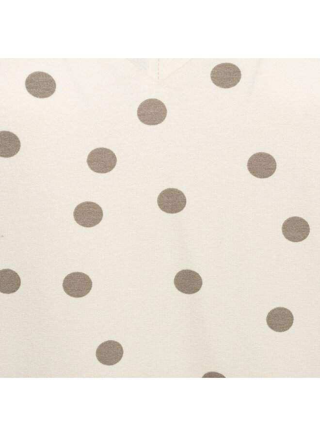 &Co Woman Shirt Ecru/Khaki Marley Dot TO373