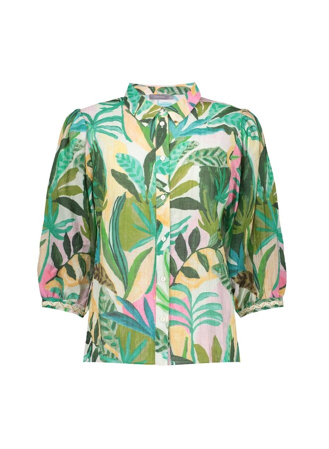 Geisha Blouse Groen 63450-20