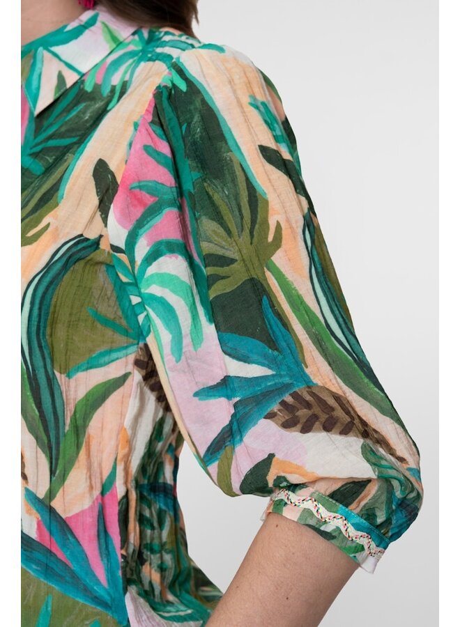Geisha Blouse Groen 63450-20