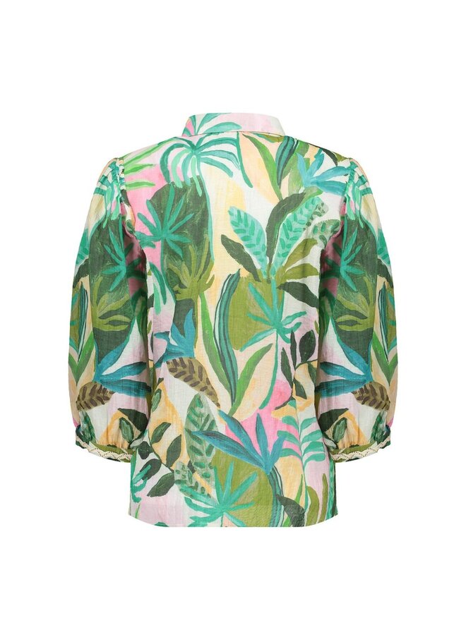 Geisha Blouse Groen 63450-20