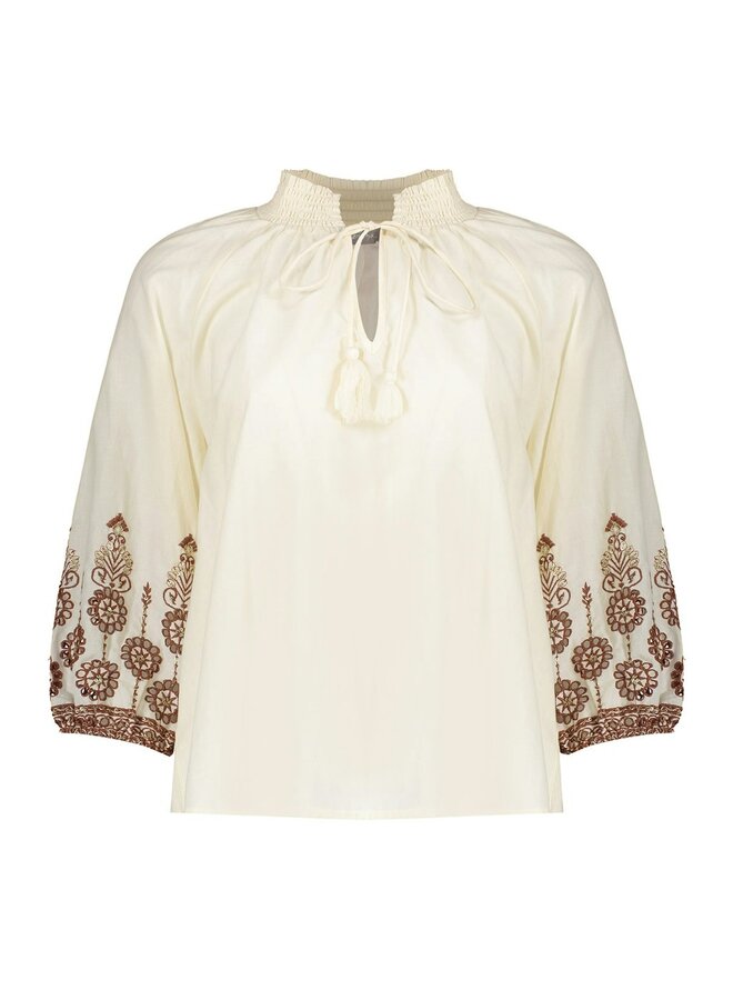Geisha Blouse Ecru 63434-26