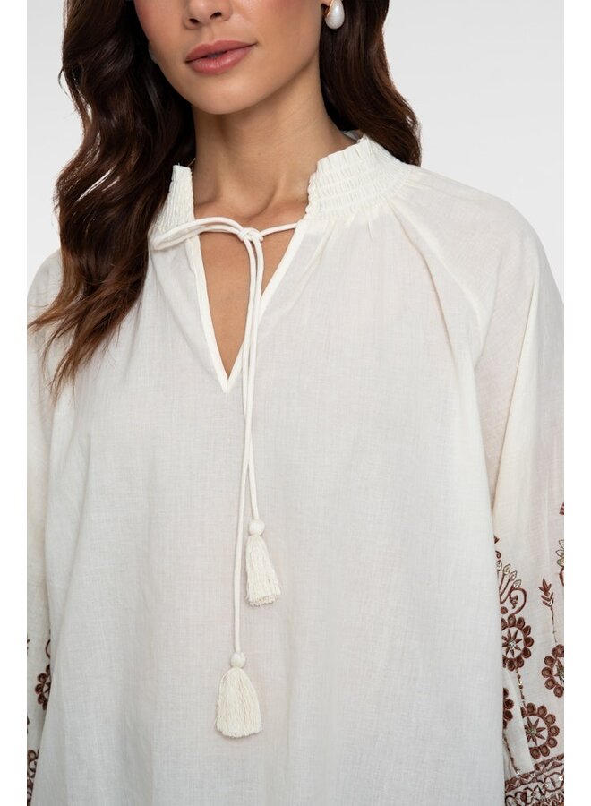 Geisha Blouse Ecru 63434-26