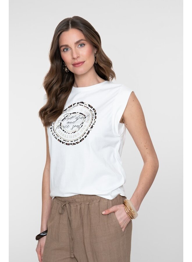Geisha Shirt Offwhite 62383-41