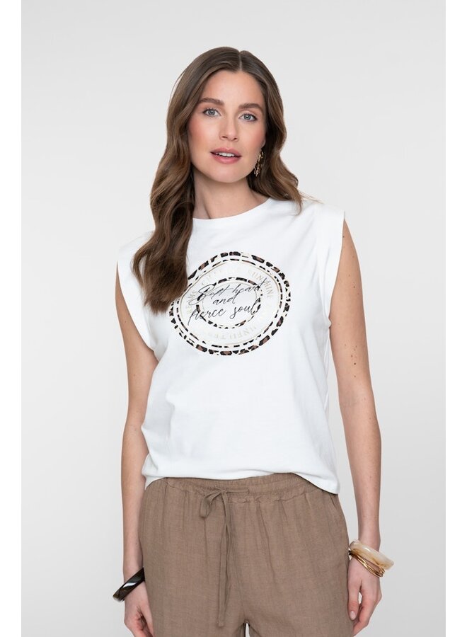 Geisha Shirt Offwhite 62383-41