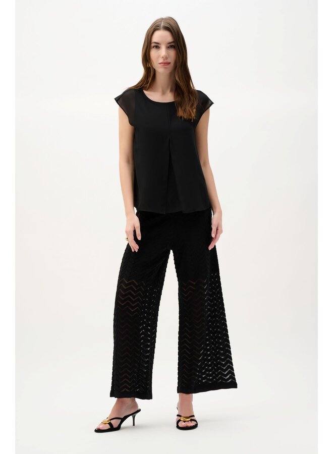 Joseph Ribkoff Top Zwart 262068