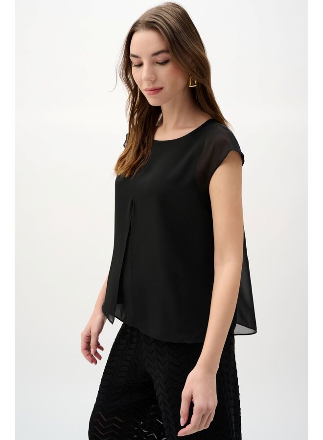 Joseph Ribkoff Top Zwart 262068