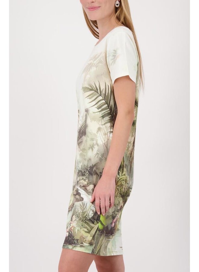 Monari Jurk Offwhite 410676