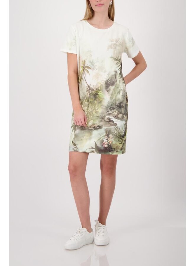 Monari Jurk Offwhite 410676