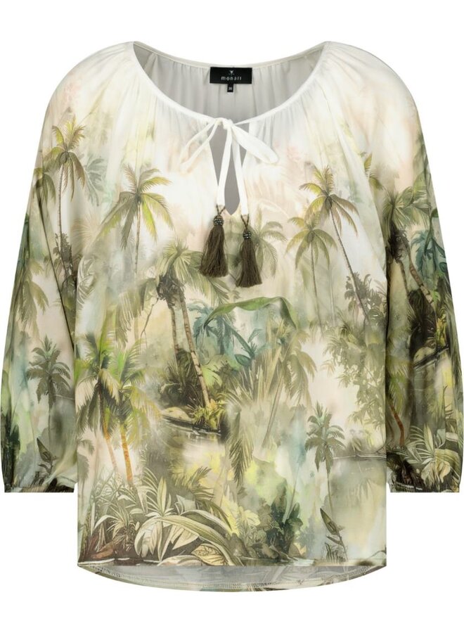 Monari Blouse Groen 410678