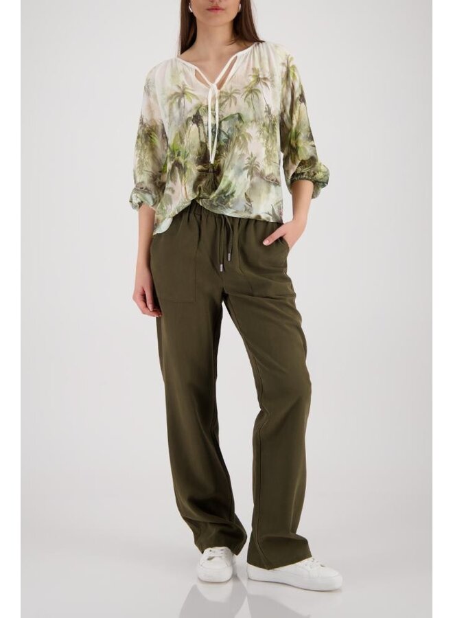 Monari Blouse Groen 410678