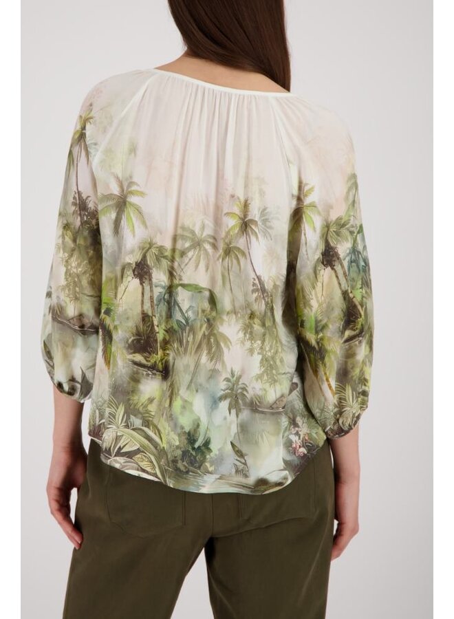 Monari Blouse Groen 410678