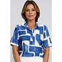 Signe Nature Blouse Blauw 840300