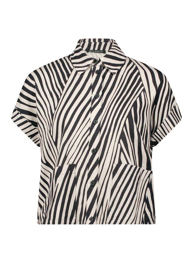 Betty Barclay Blouse Zwart 8830-2024