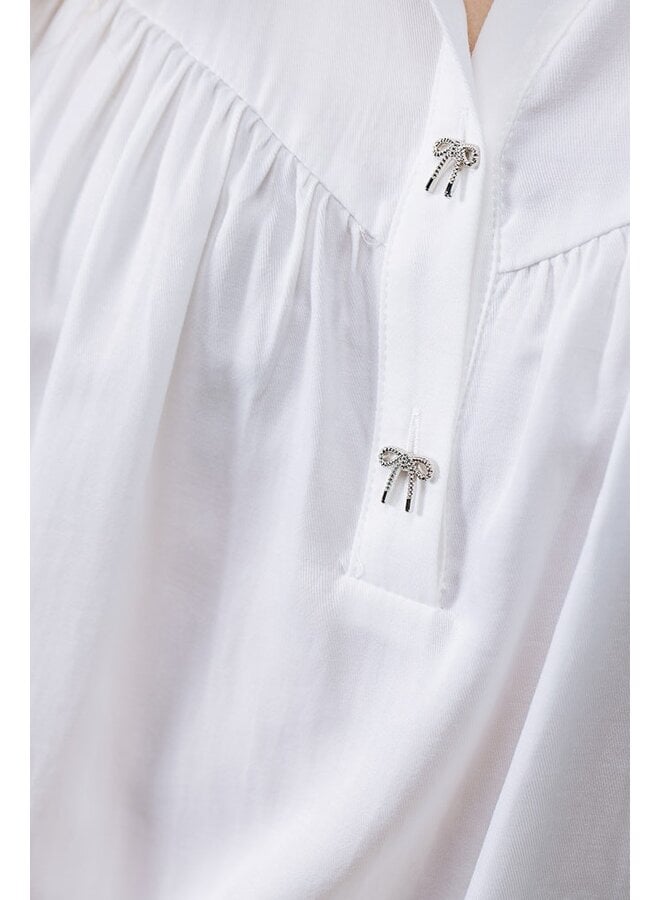 Label Dot Blouse Wit Mindy