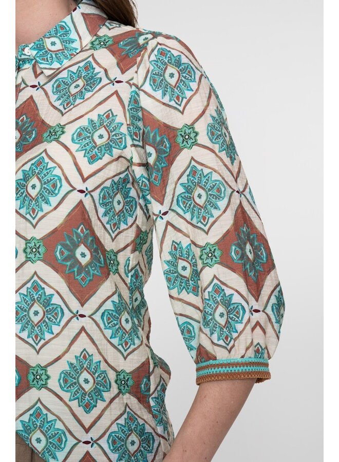 Geisha Blouse Mint 63453-20
