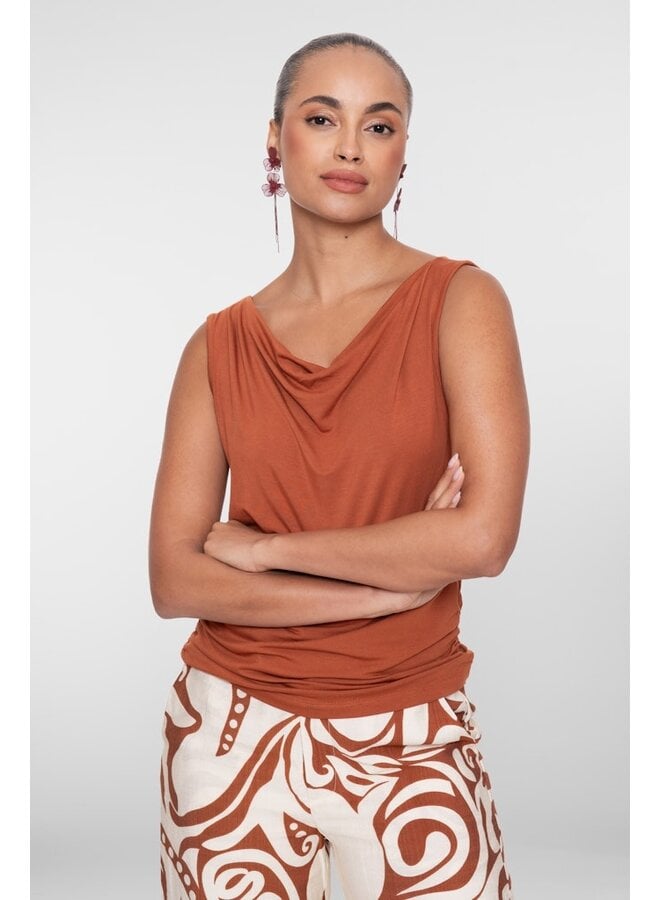 Geisha Top Hazelnoot 62411-99